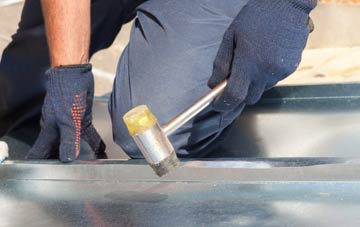 Exfords Green metal flat roofing repairs